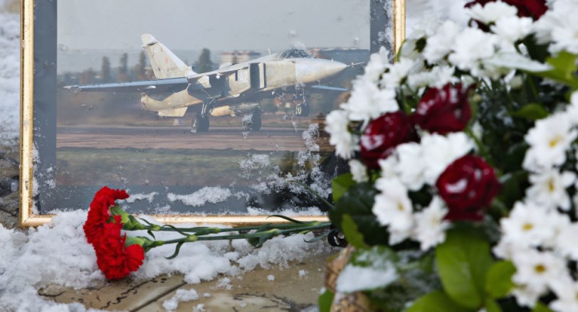 إقلاع طائرة من أنقرة إلى روسيا تحمل جثمان الطيار بيشكوف