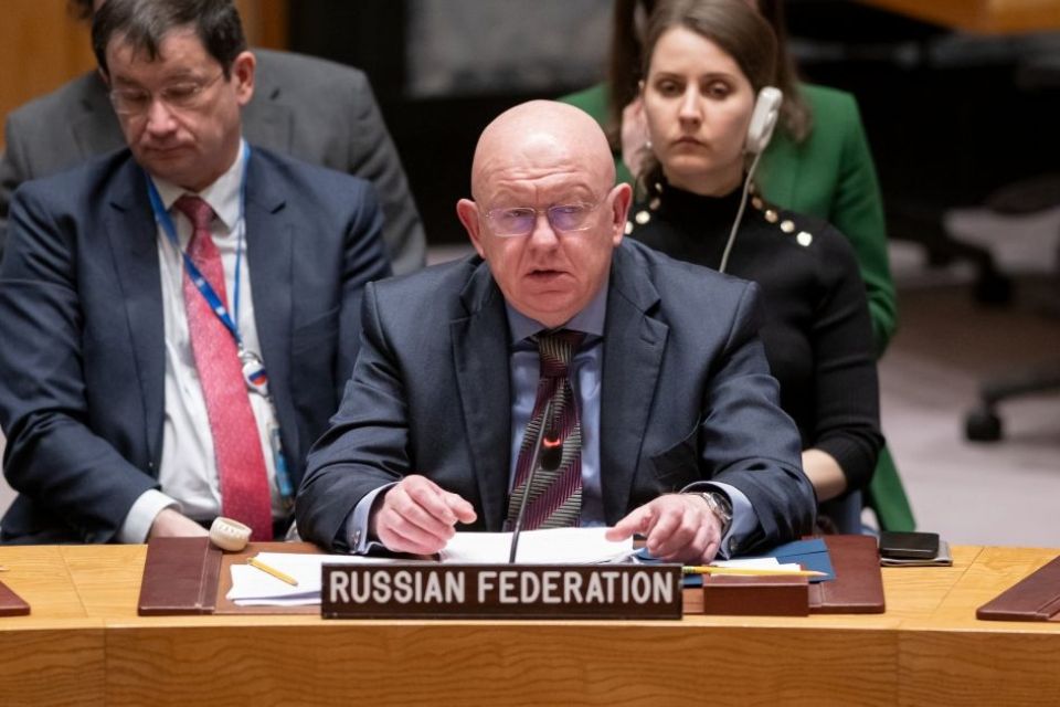 بالنصّ الكامل: روسيا تدين &quot;رخصة قتل المدنيين&quot; التي أدخلتها واشنطن على قرار مجلس الأمن