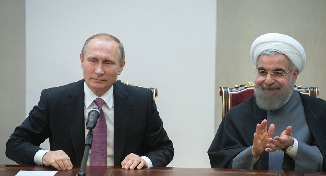 بوتين وروحاني يؤكدان مواصلة التنسيق لتسوية الأزمة السورية