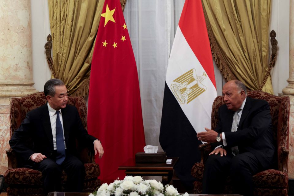 وزيرا خارجية الصين ومصر: الأوضاع بغزة هي سبب التطورات في البحر الأحمر