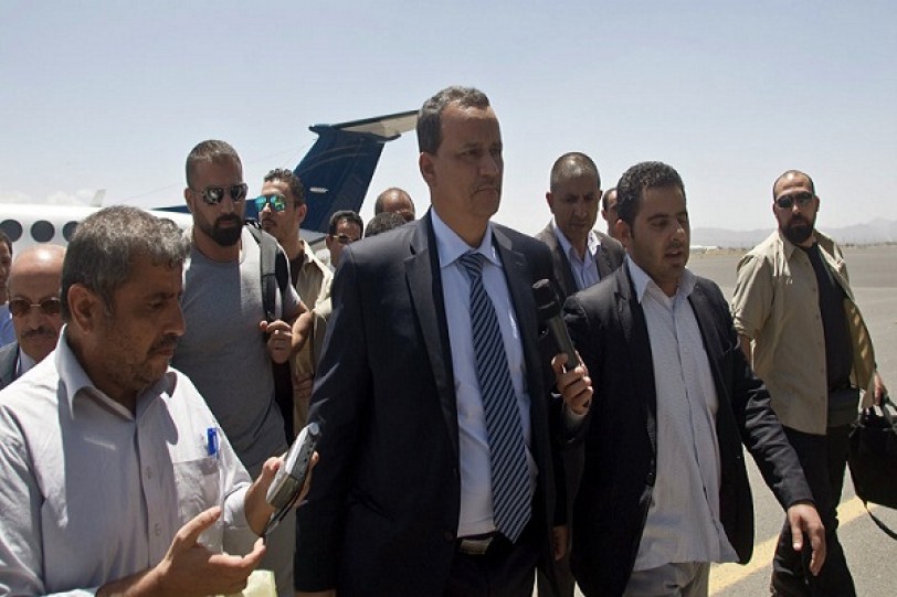 المبعوث الأممي إلى اليمن يصل صنعاء للتحضير لمؤتمر جنيف