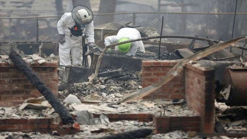 حرائق كاليفورنيا تنذر بعواقب صحية وخيمة