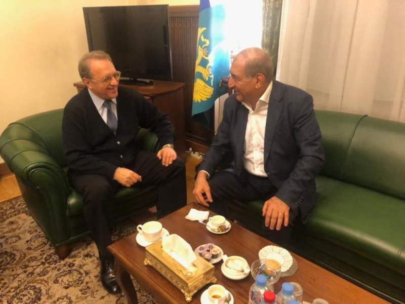 Russian Foreign Ministry Press Release on the Meeting of Bogdanov and Jamil