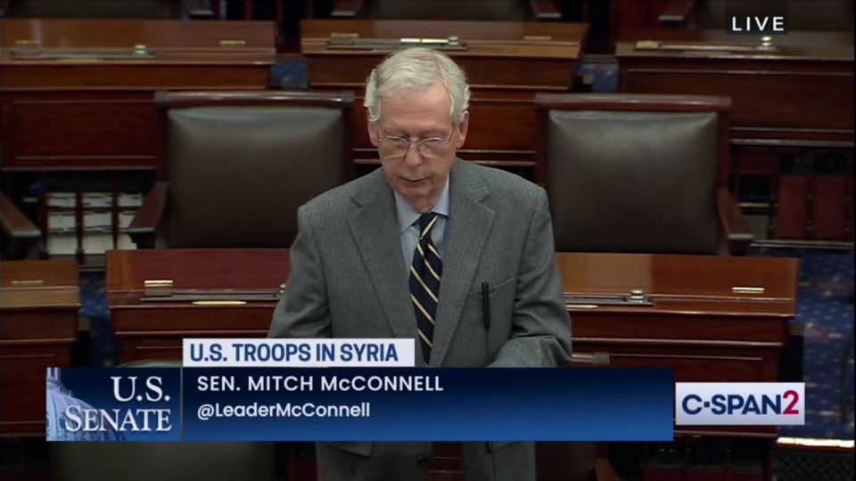 الشيوخ الأمريكي يصوت على قرار لسحب القوات الأمريكية من سورية